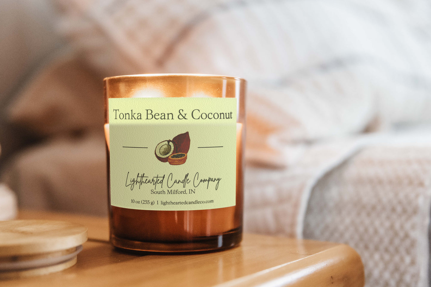 Tonka Bean & Coconut Candle