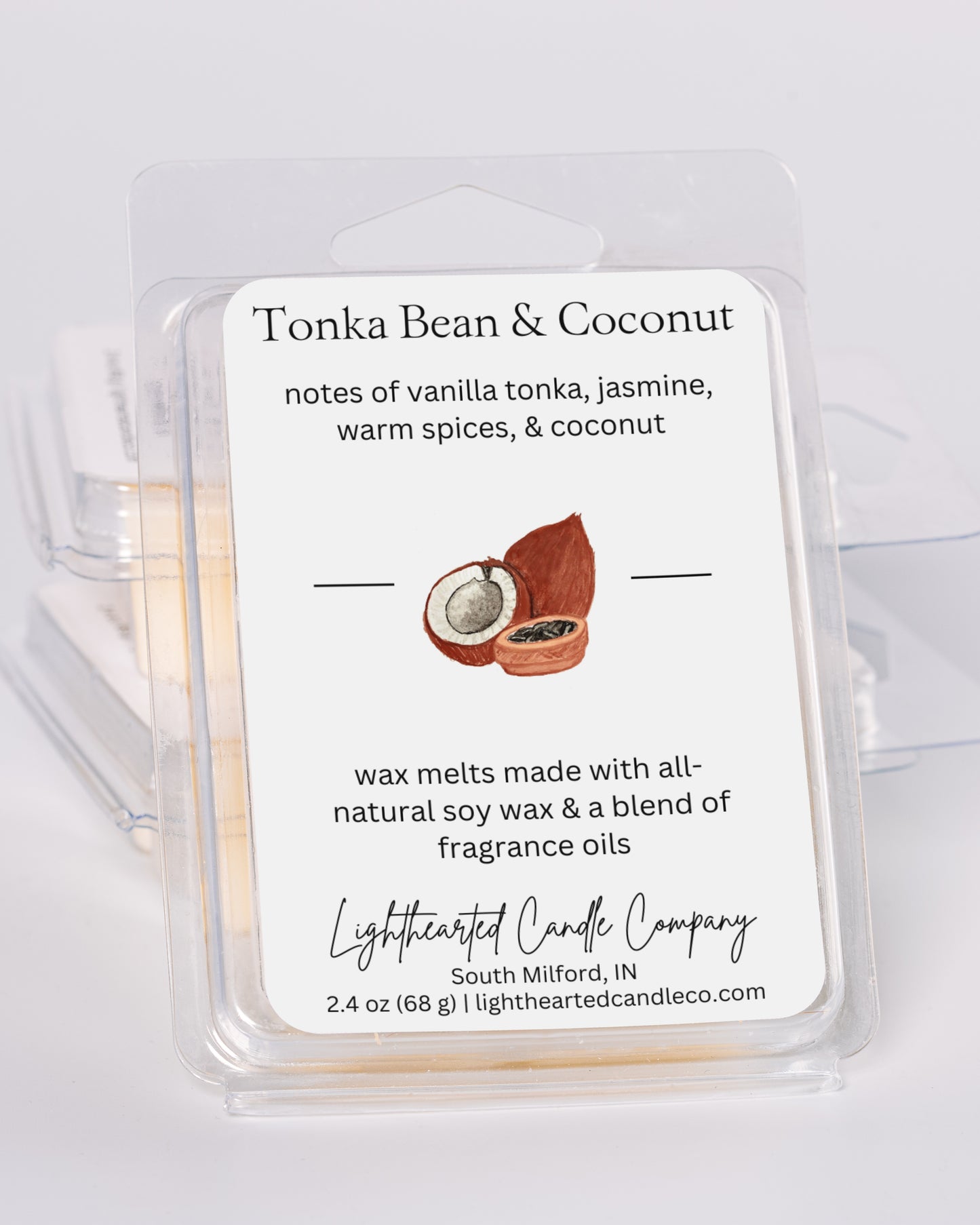 Tonka Bean & Coconut Wax Melt