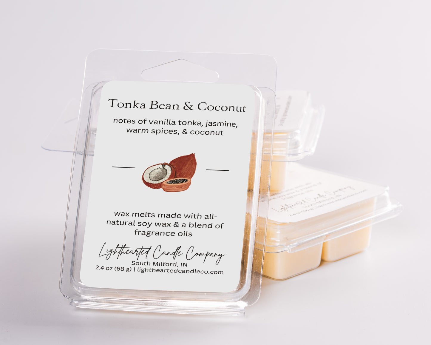 Tonka Bean & Coconut Wax Melt