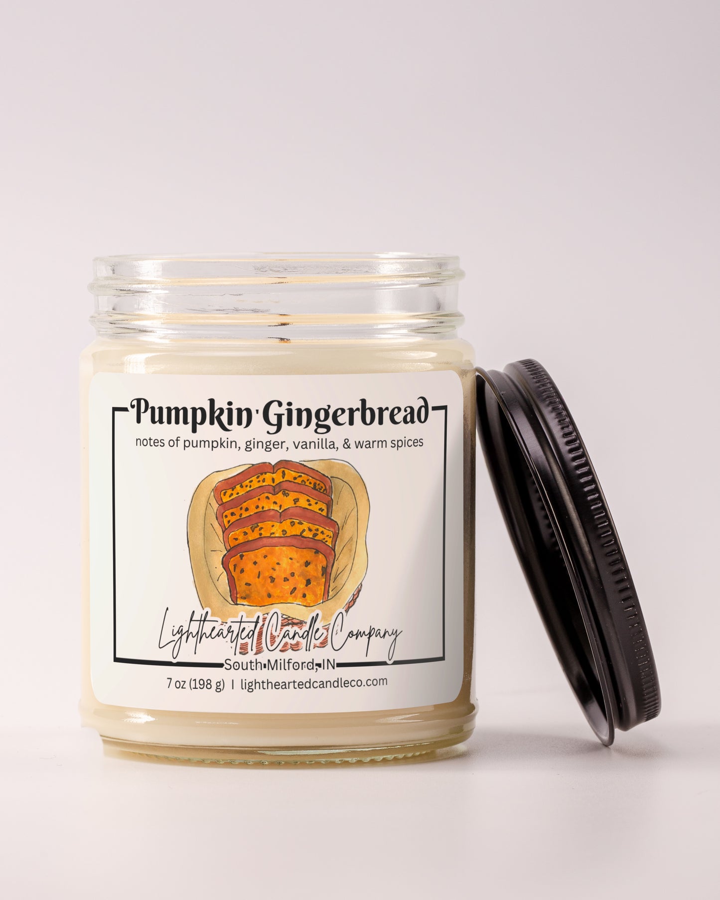 Pumpkin Gingerbread Candle
