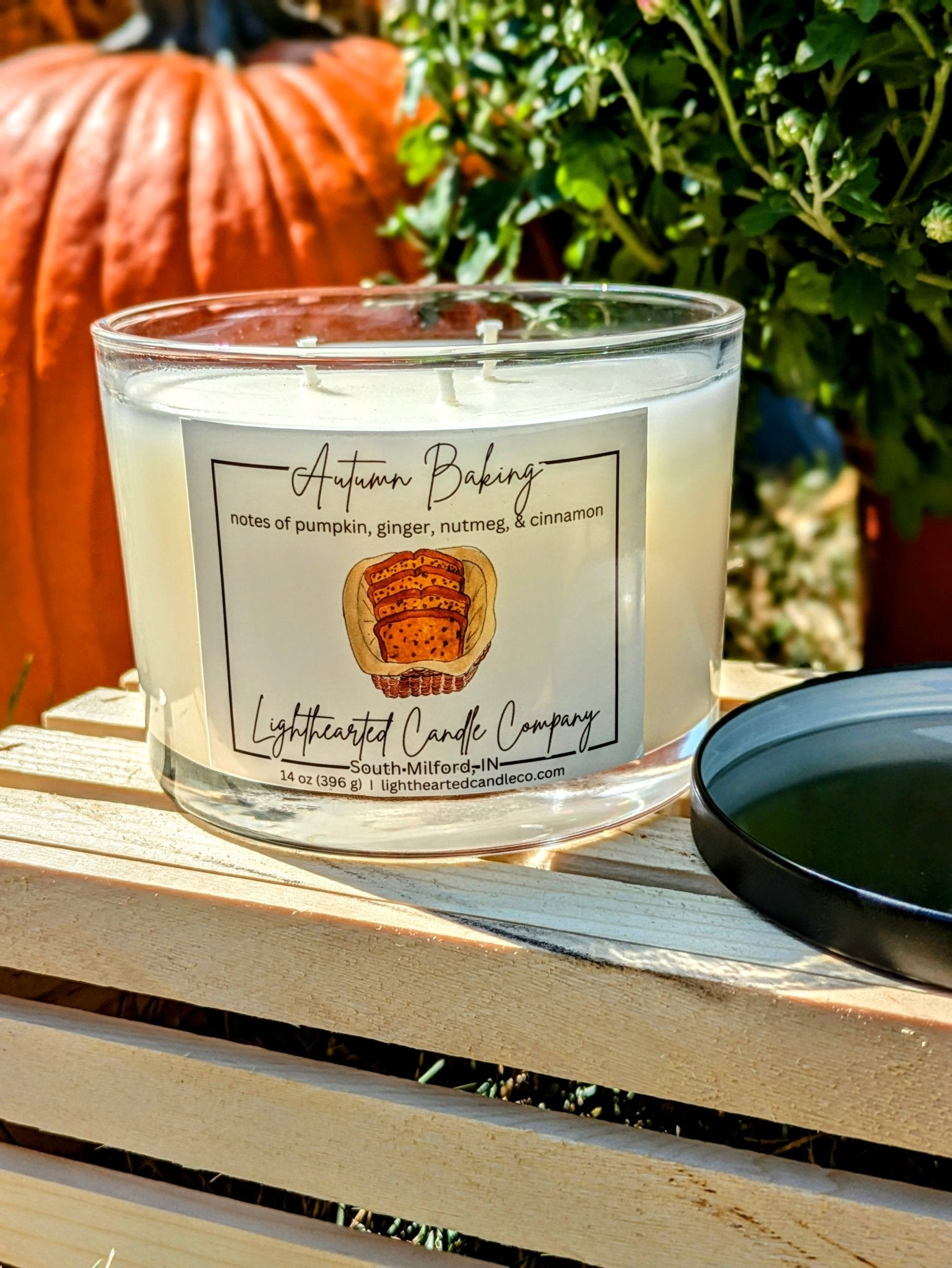 Autumn Baking - Three Wick Candle - Second