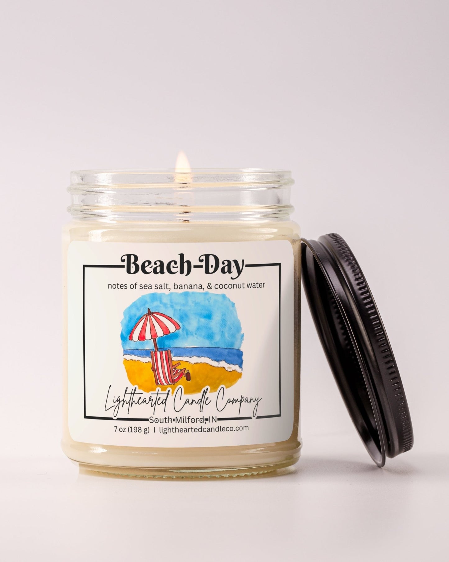 Beach Day Candle