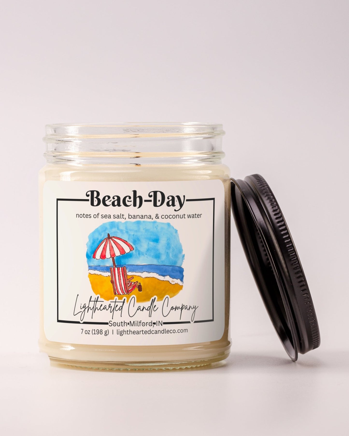 Beach Day Candle