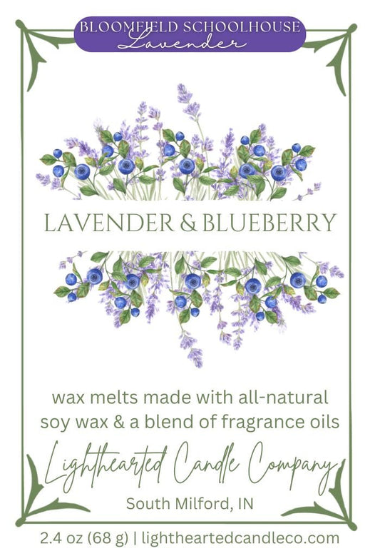 Bloomfield Lavender & Blueberry Wax Melt