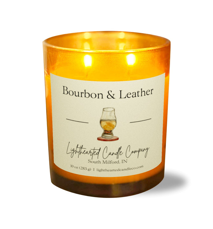 Bourbon & Leather Candle
