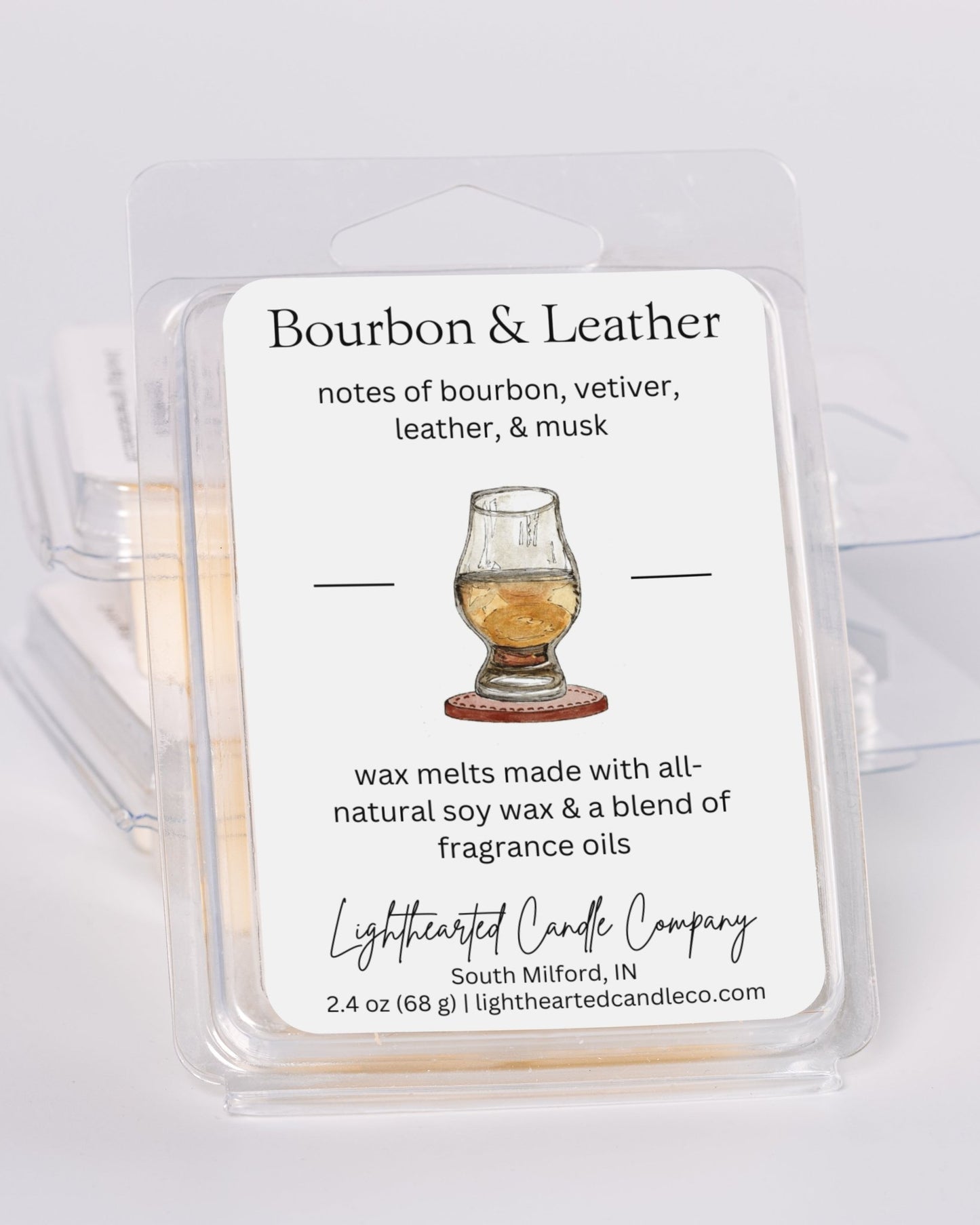 Bourbon & Leather Wax Melt