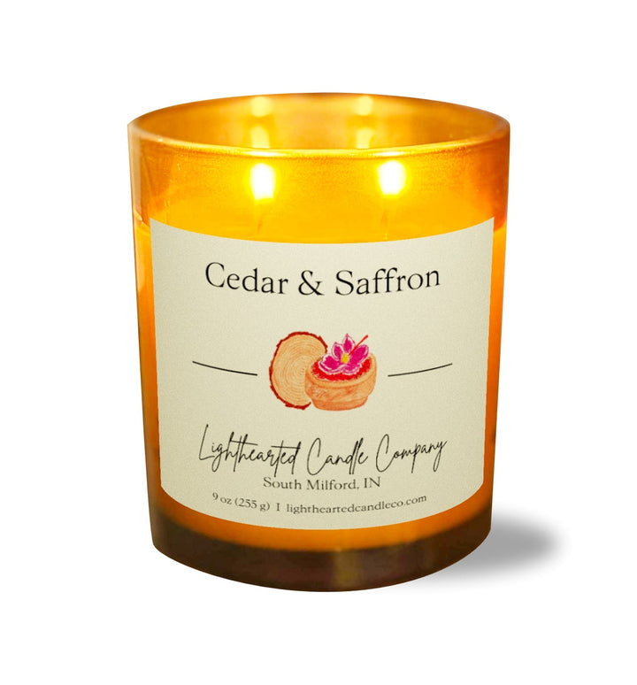 Cedar & Saffron Candle