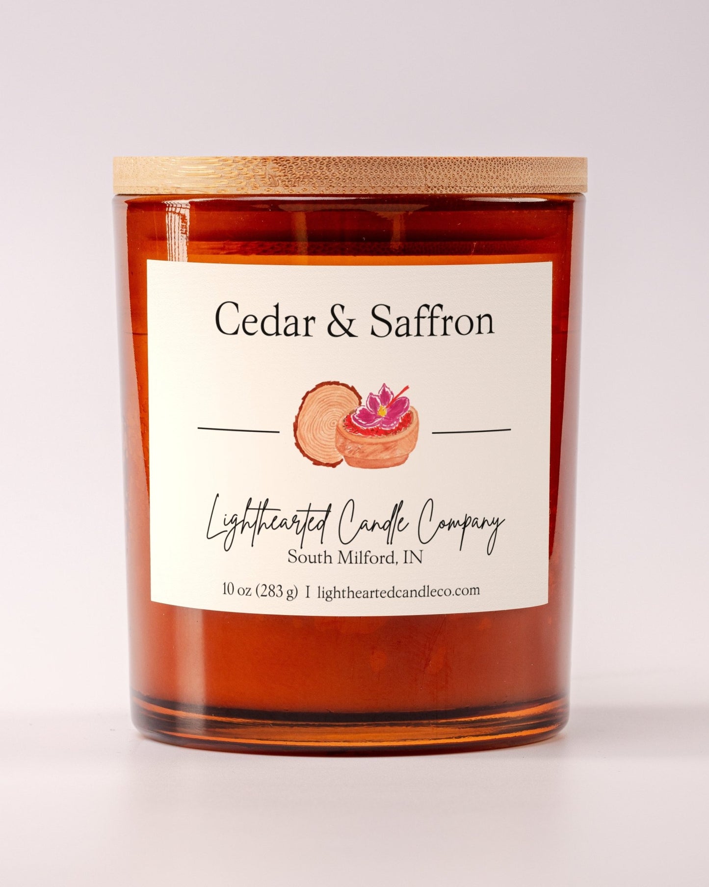 Cedar & Saffron Candle
