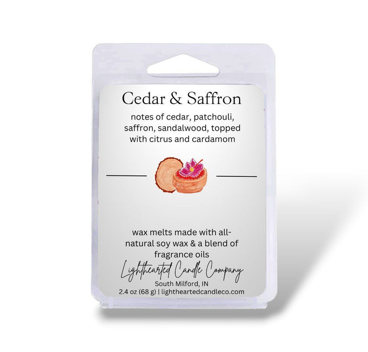 Cedar & Saffron Wax Melt