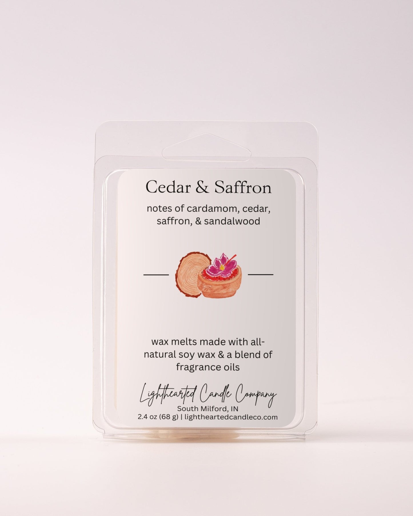 Cedar & Saffron Wax Melt