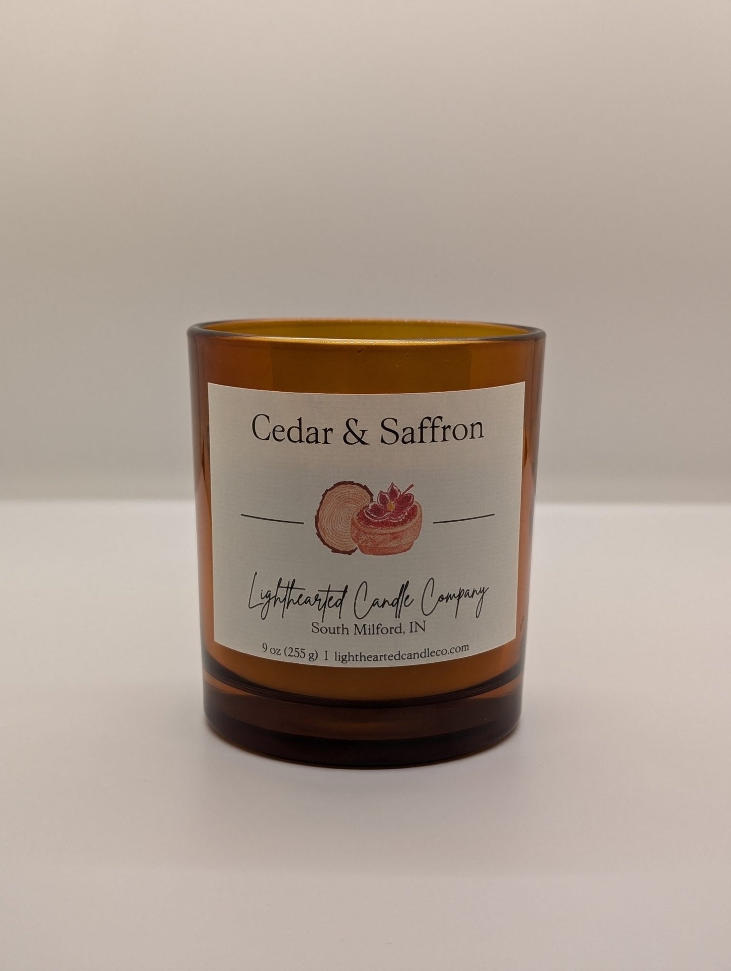 Cedar & Saffron Candle