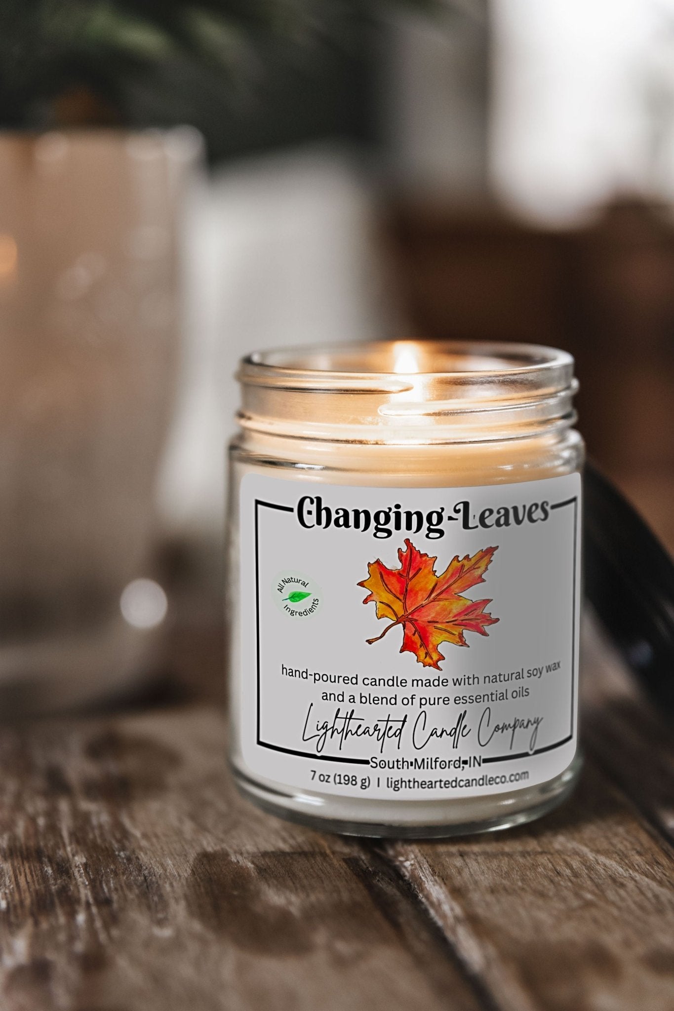 Changing Leaves Essential Oil Candle