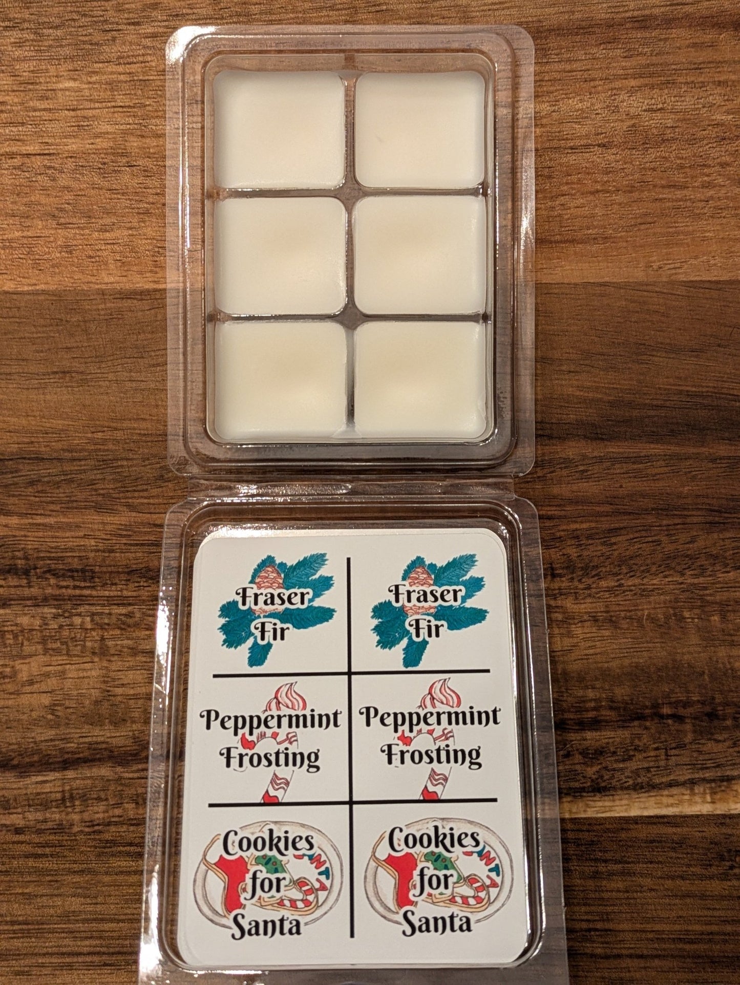 Christmas Sampler - Wax Melts - Open Lid