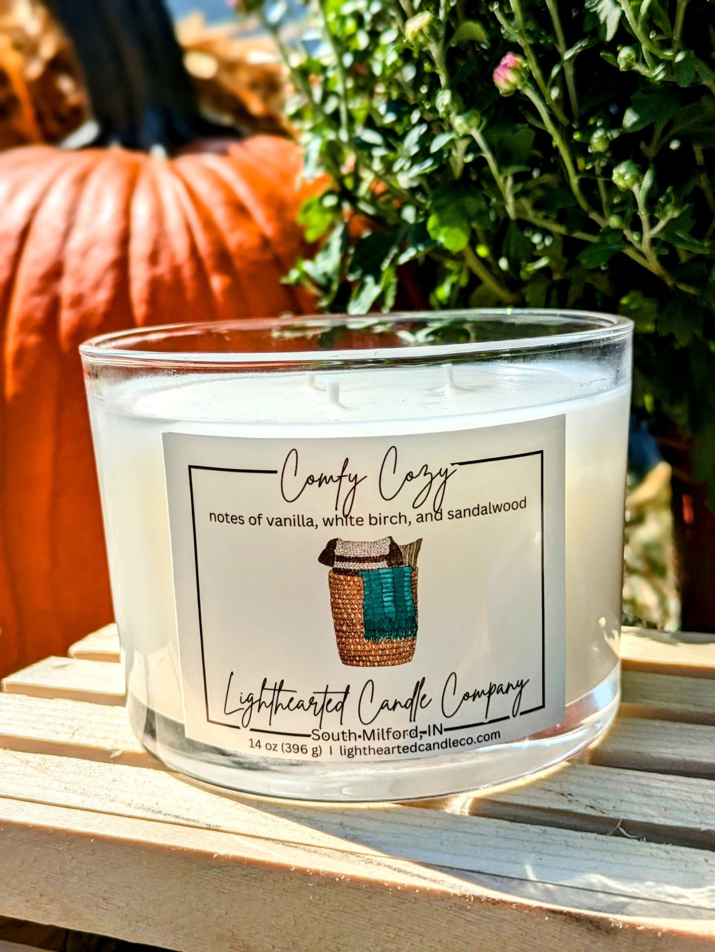 Comfy Cozy Three-Wick Candle