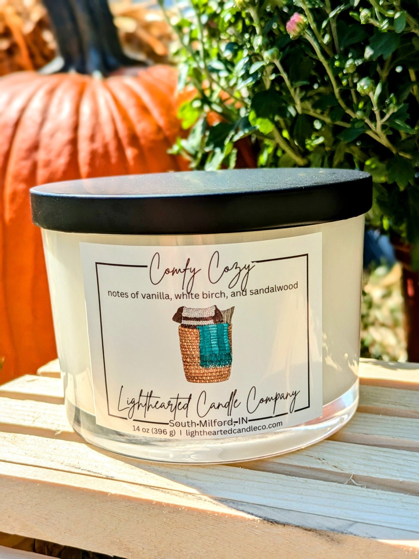 Comfy Cozy Three-Wick Candle