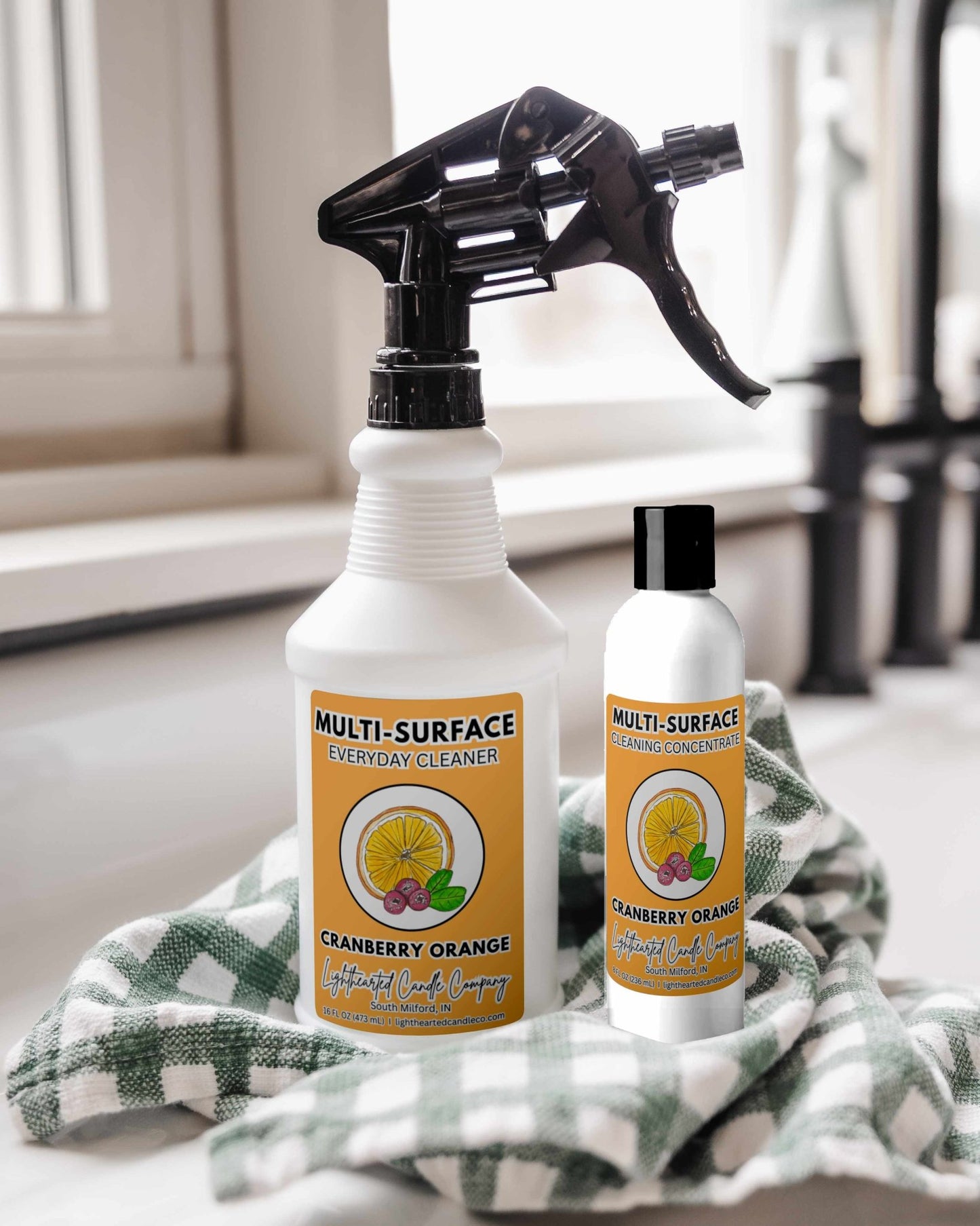 Cranberry Orange Cleaning Spray