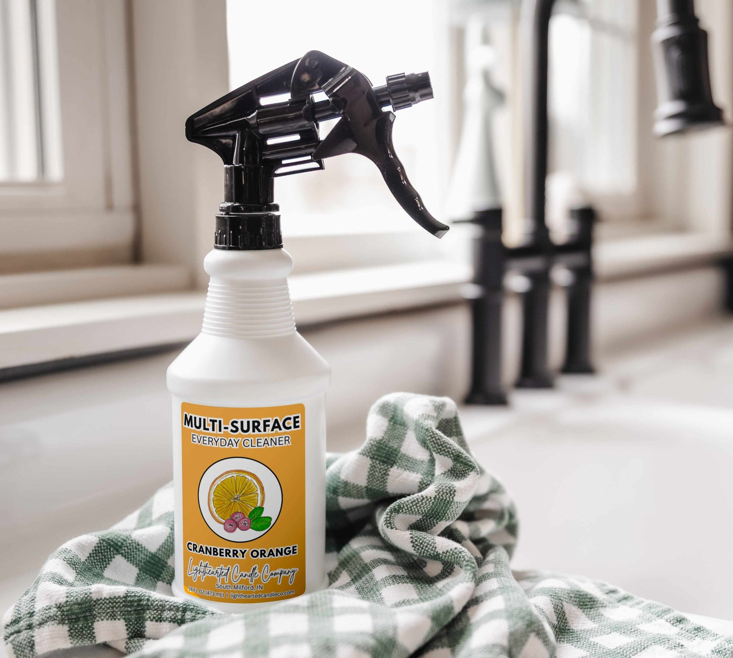 Cranberry Orange Cleaning Spray