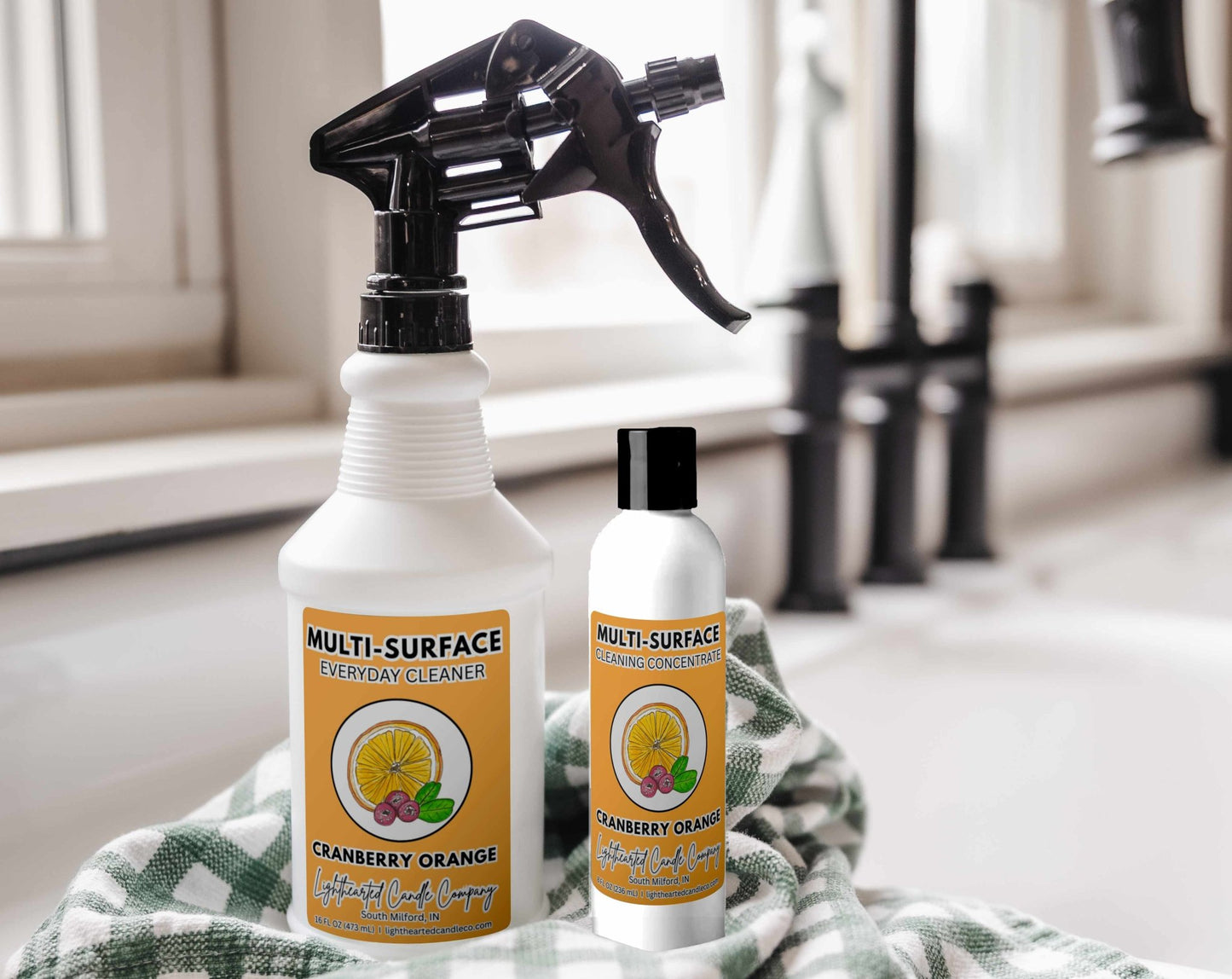 Cranberry Orange Cleaning Spray