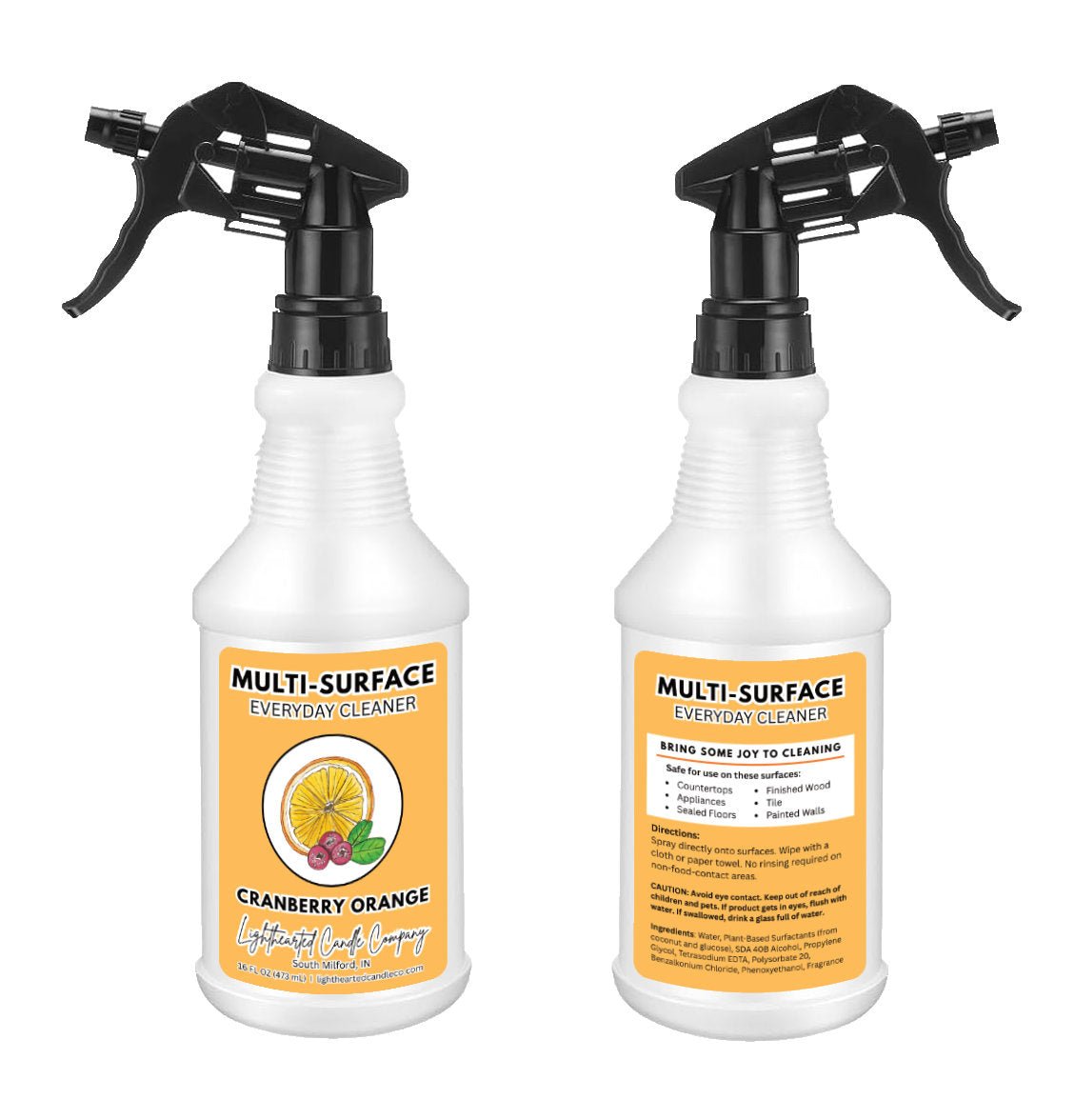 Cranberry Orange Cleaning Spray