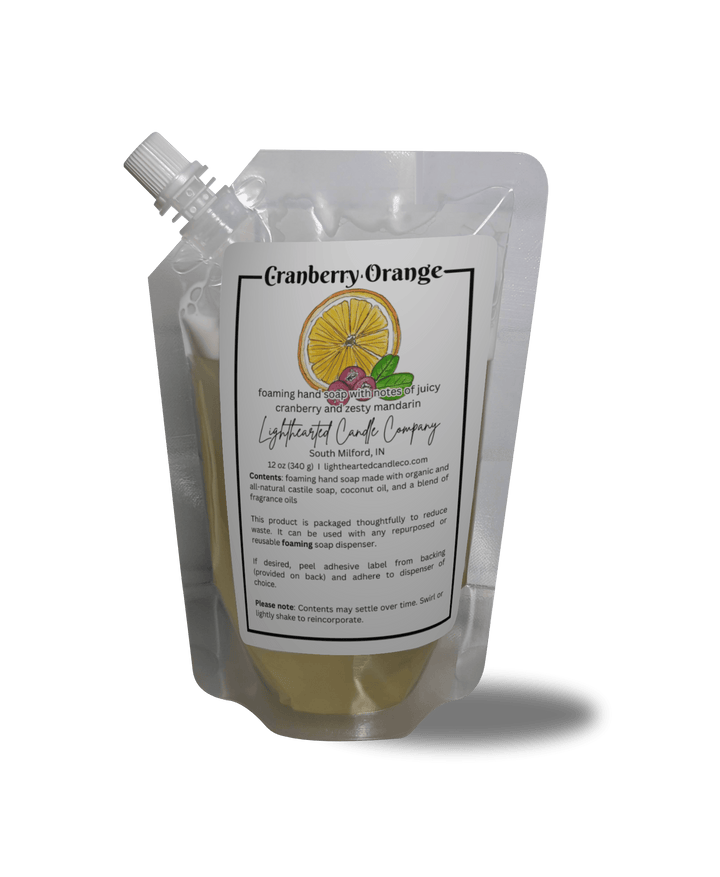 Cranberry Orange Foaming Soap (Refill)