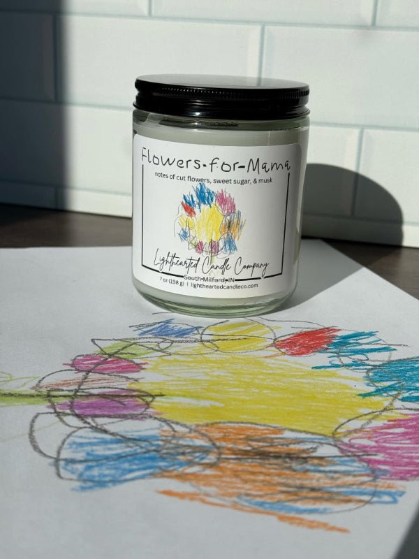 Custom Artwork Candle