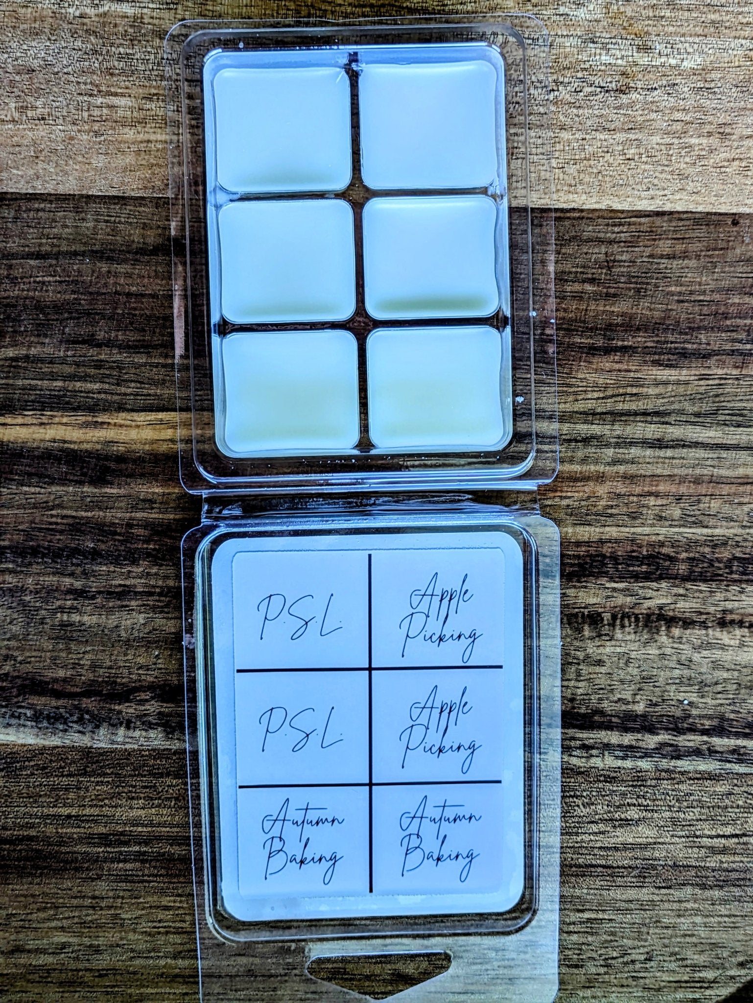 Fall Sampler - Wax Melt - Diagram