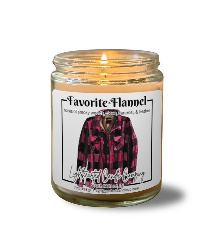 Favorite Flannel Candle