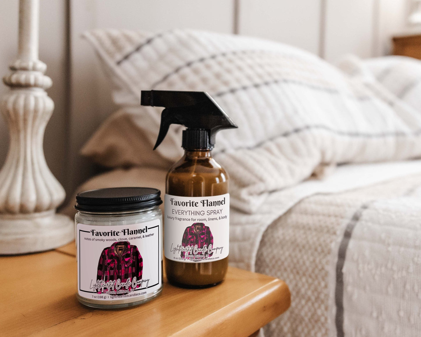 Favorite Flannel Candle