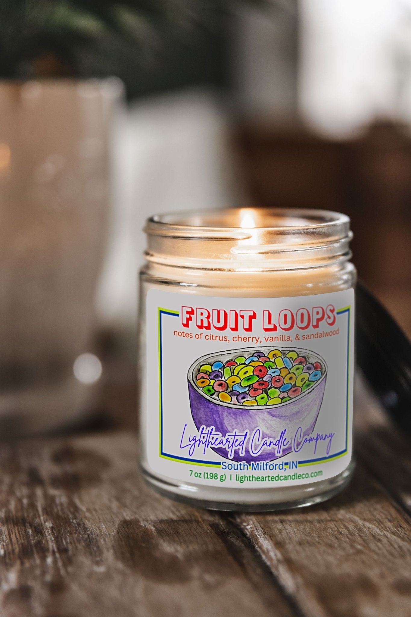 Fruit Loops Candle