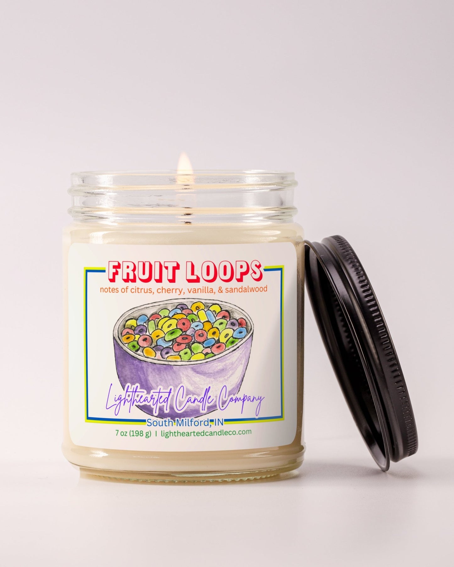 Fruit Loops Candle