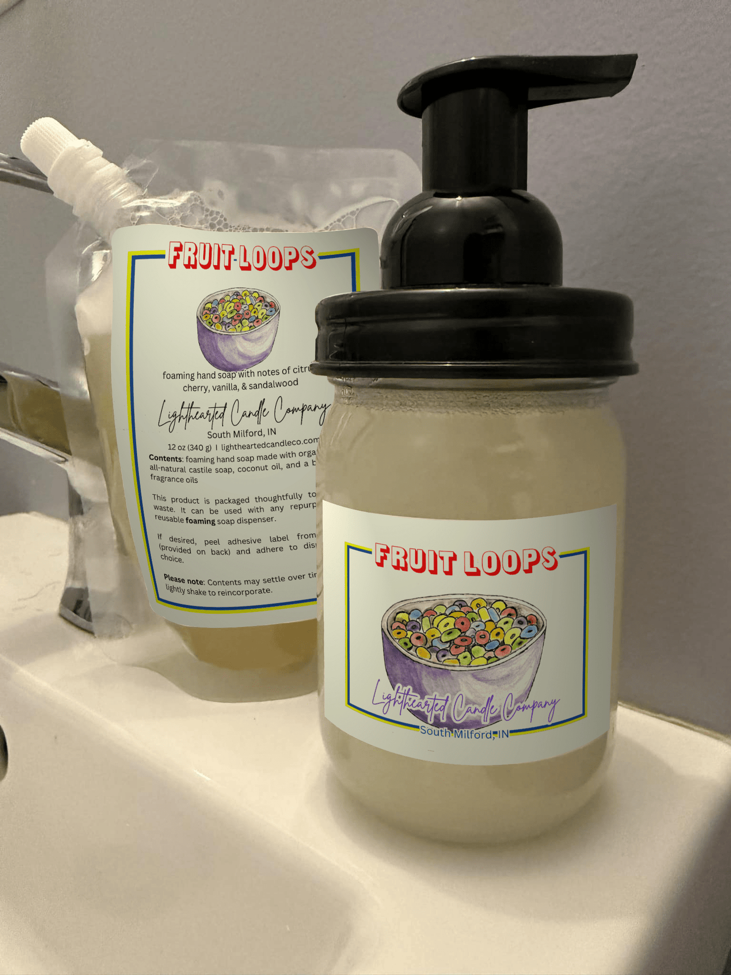 Fruit Loops Foaming Hand Soap (Refill)