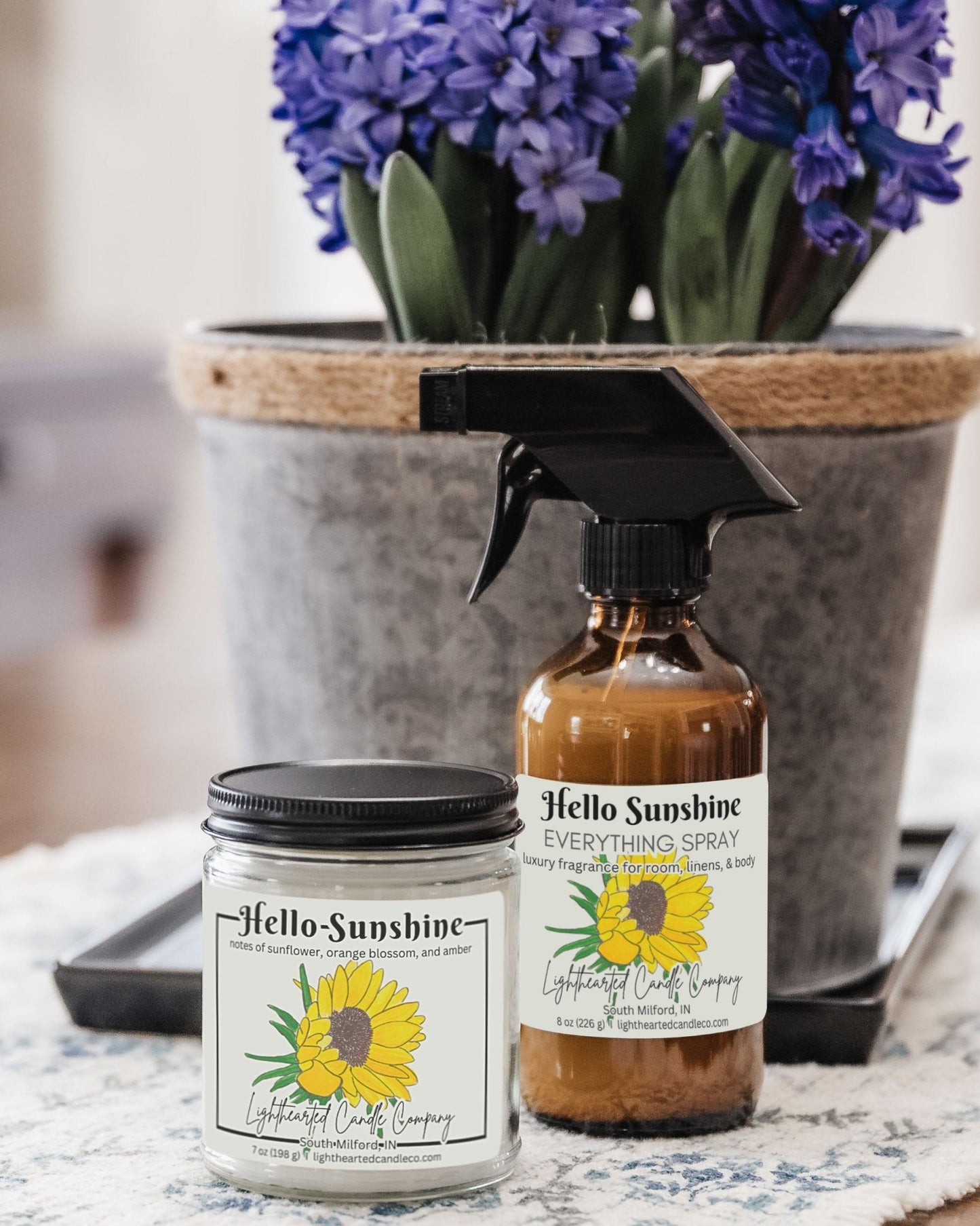 Hello Sunshine Candle