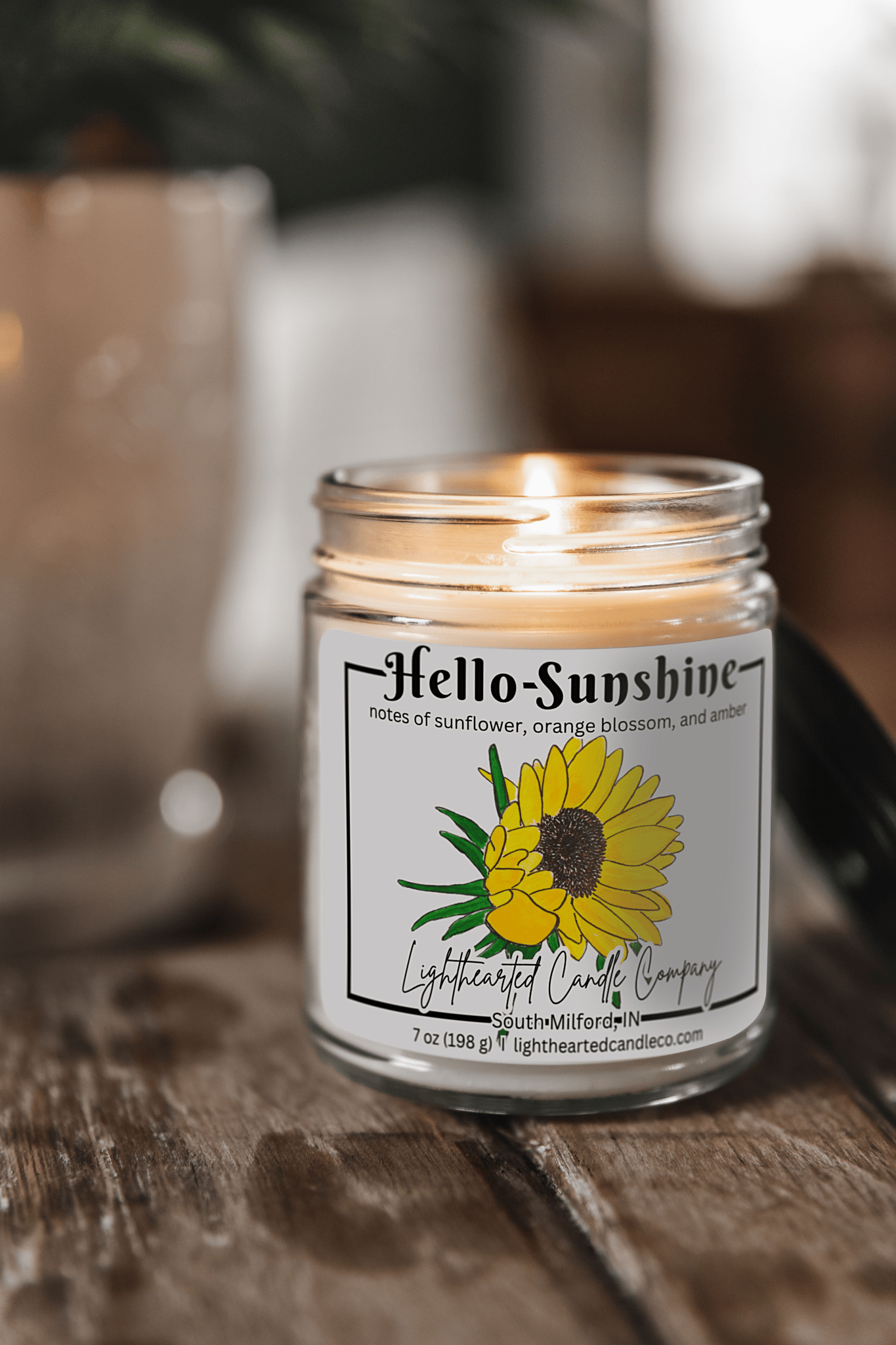 Hello Sunshine Candle