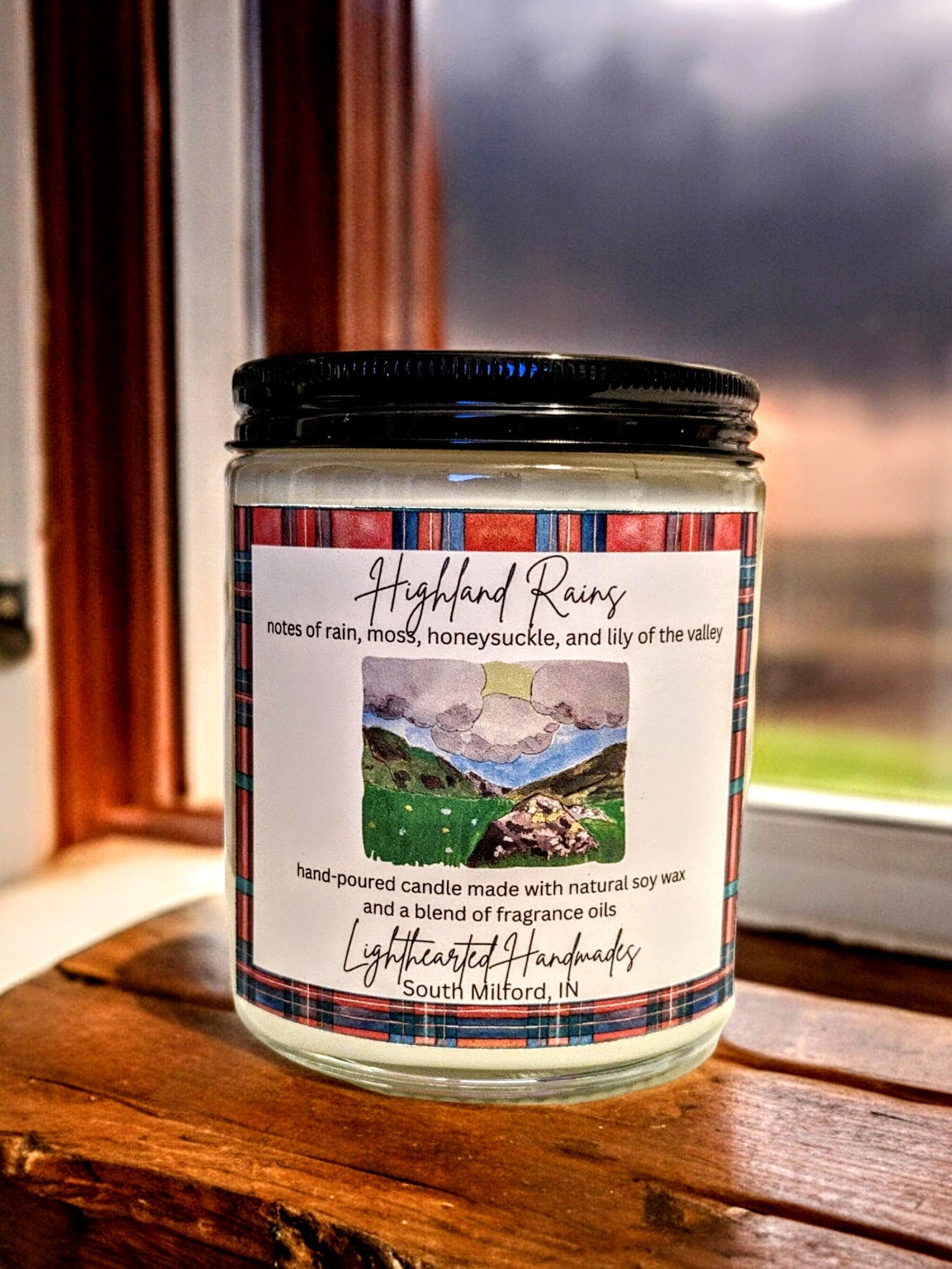 Highland Rains - Candle