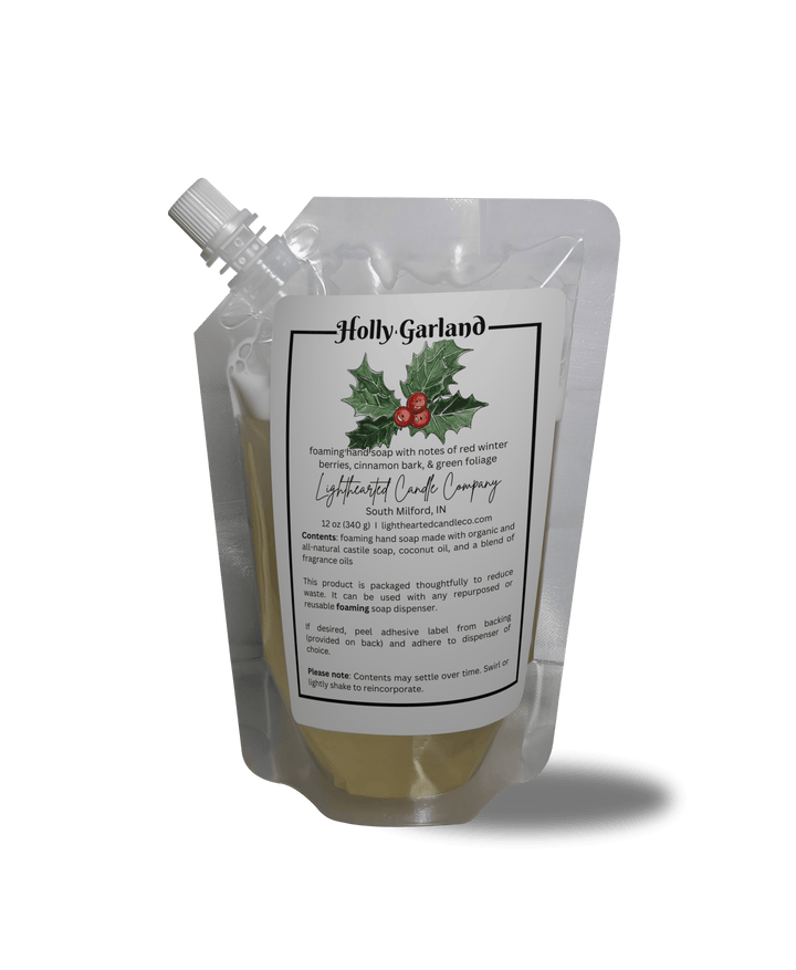 Holly Garland Soap (Refill)