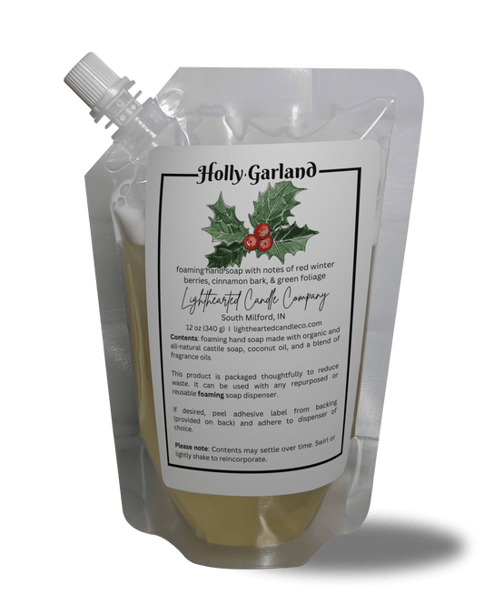 Holly Garland Soap (Refill)