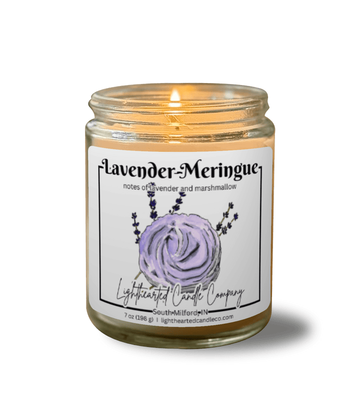 Lavender Meringue Candle