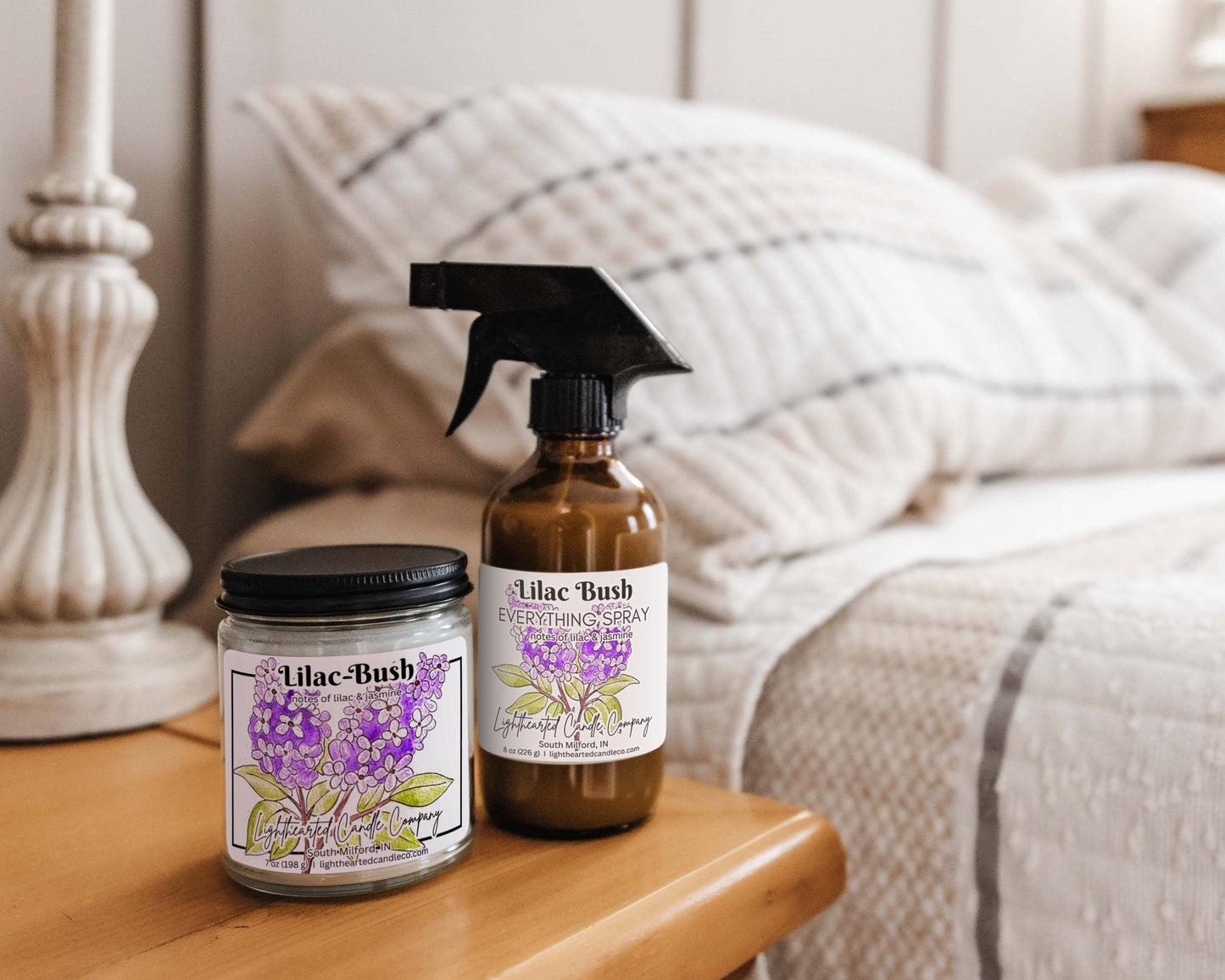 Lilac Bush Candle