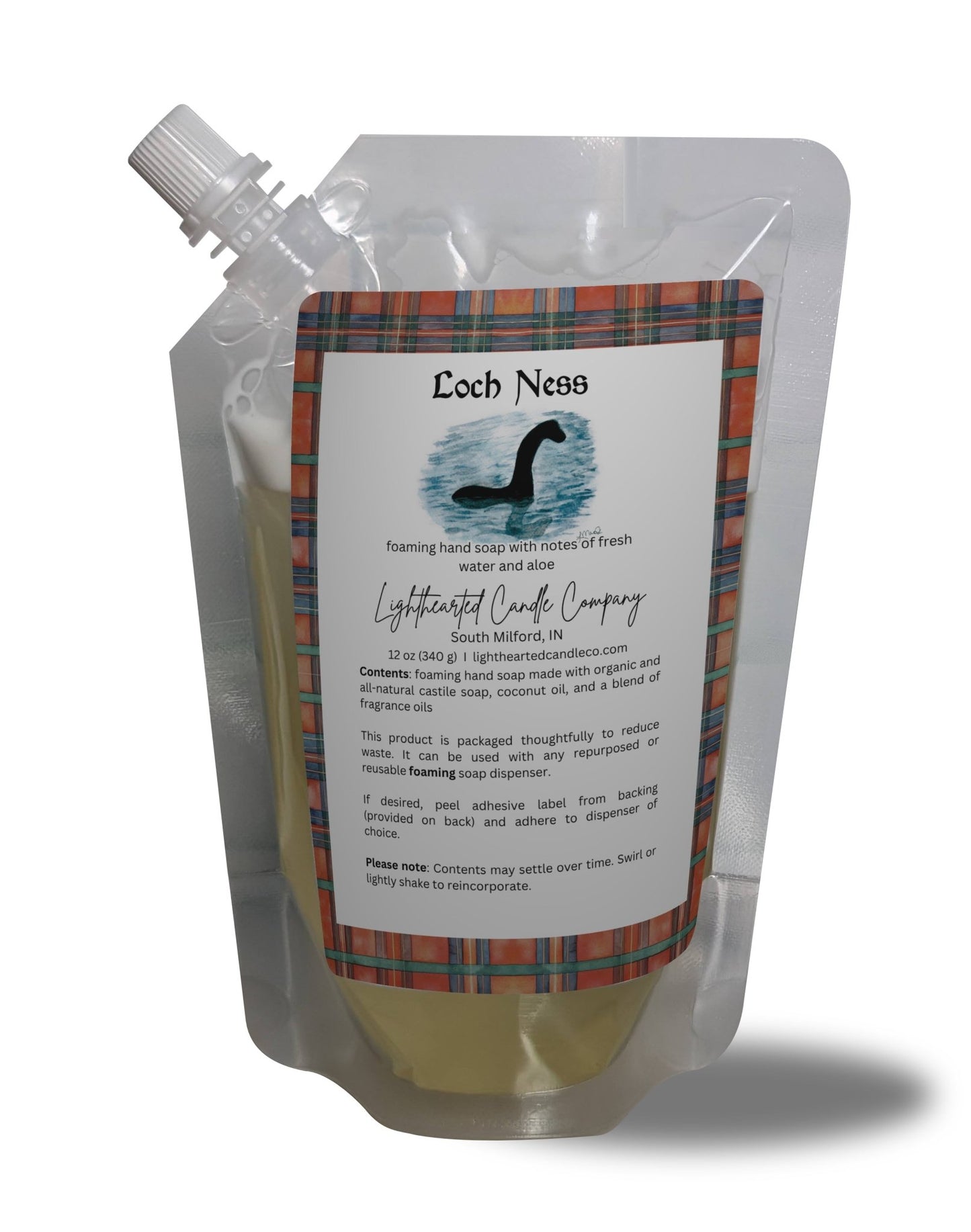 Loch Ness Foaming Soap (Refill)