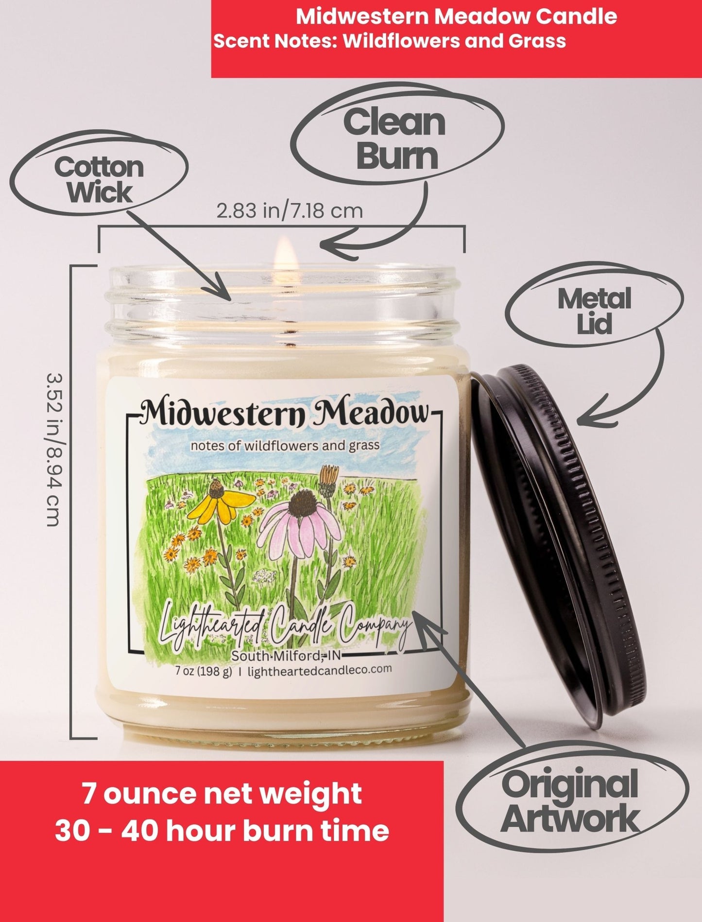 Midwestern Meadow Candle