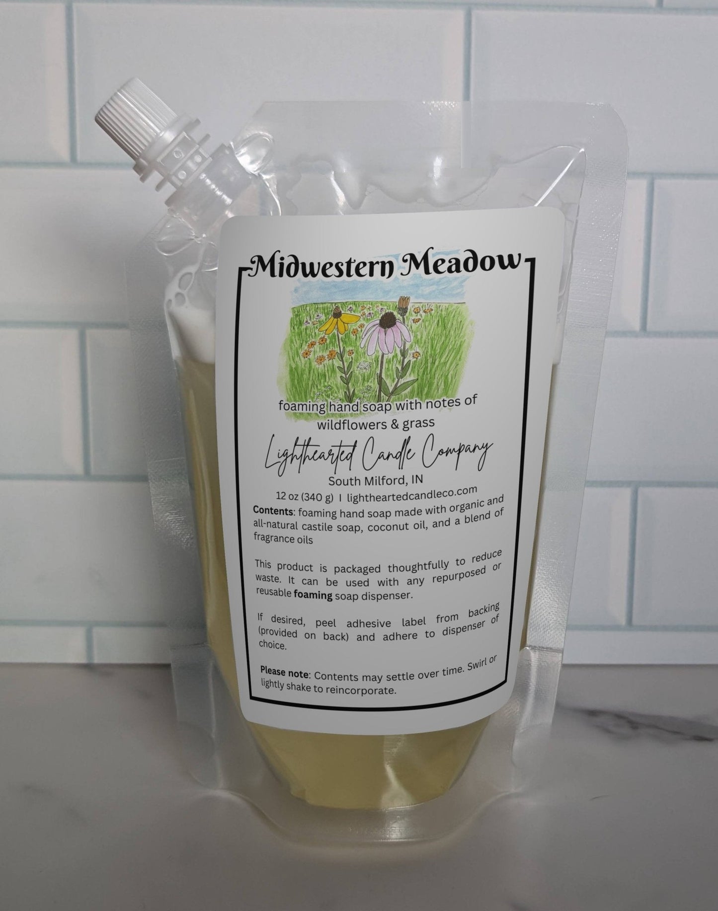 Midwestern Meadow Foaming Soap (Refill)