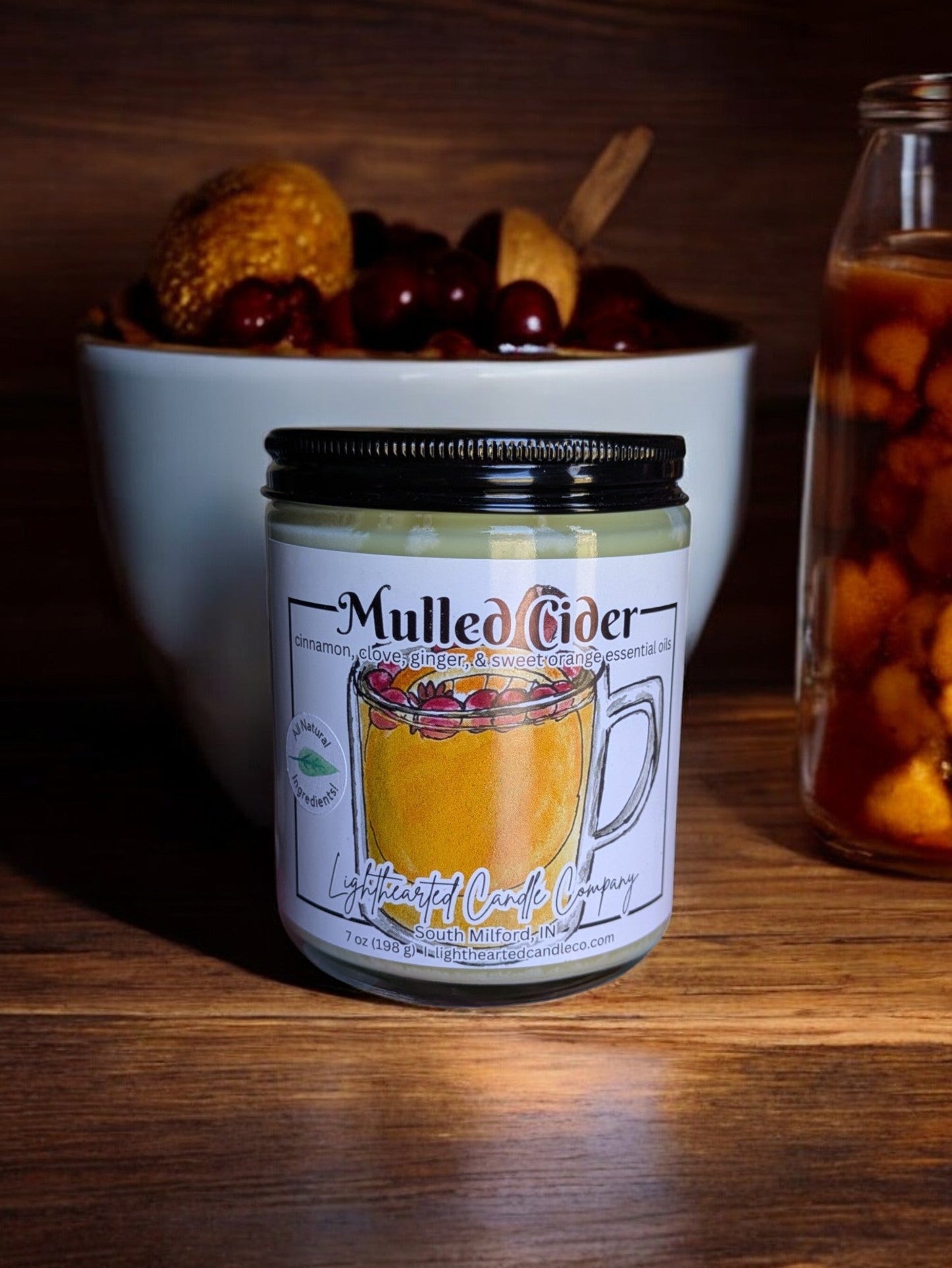 Mulled Cider Essential Oil Candle