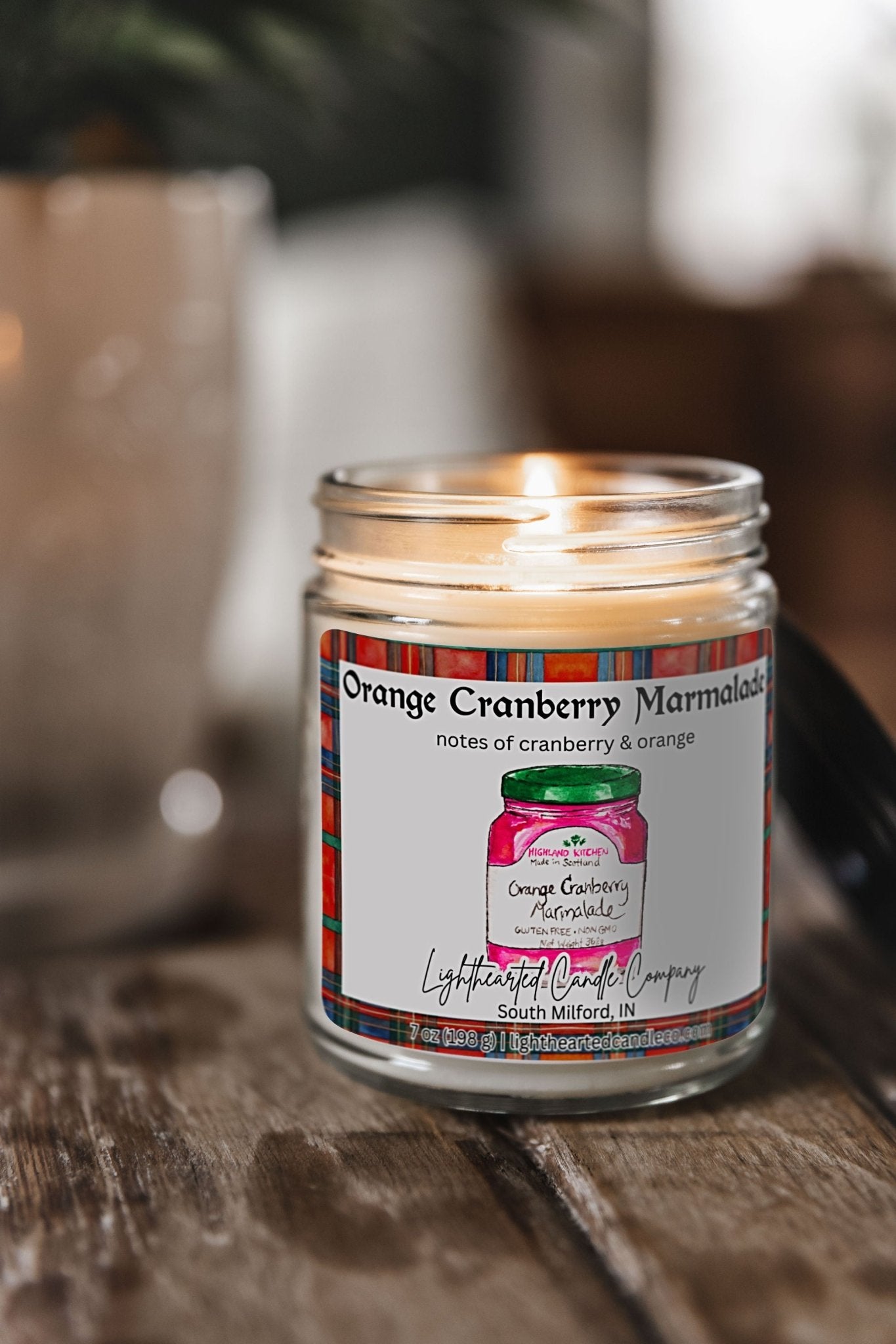 Orange Cranberry Marmalade Candle