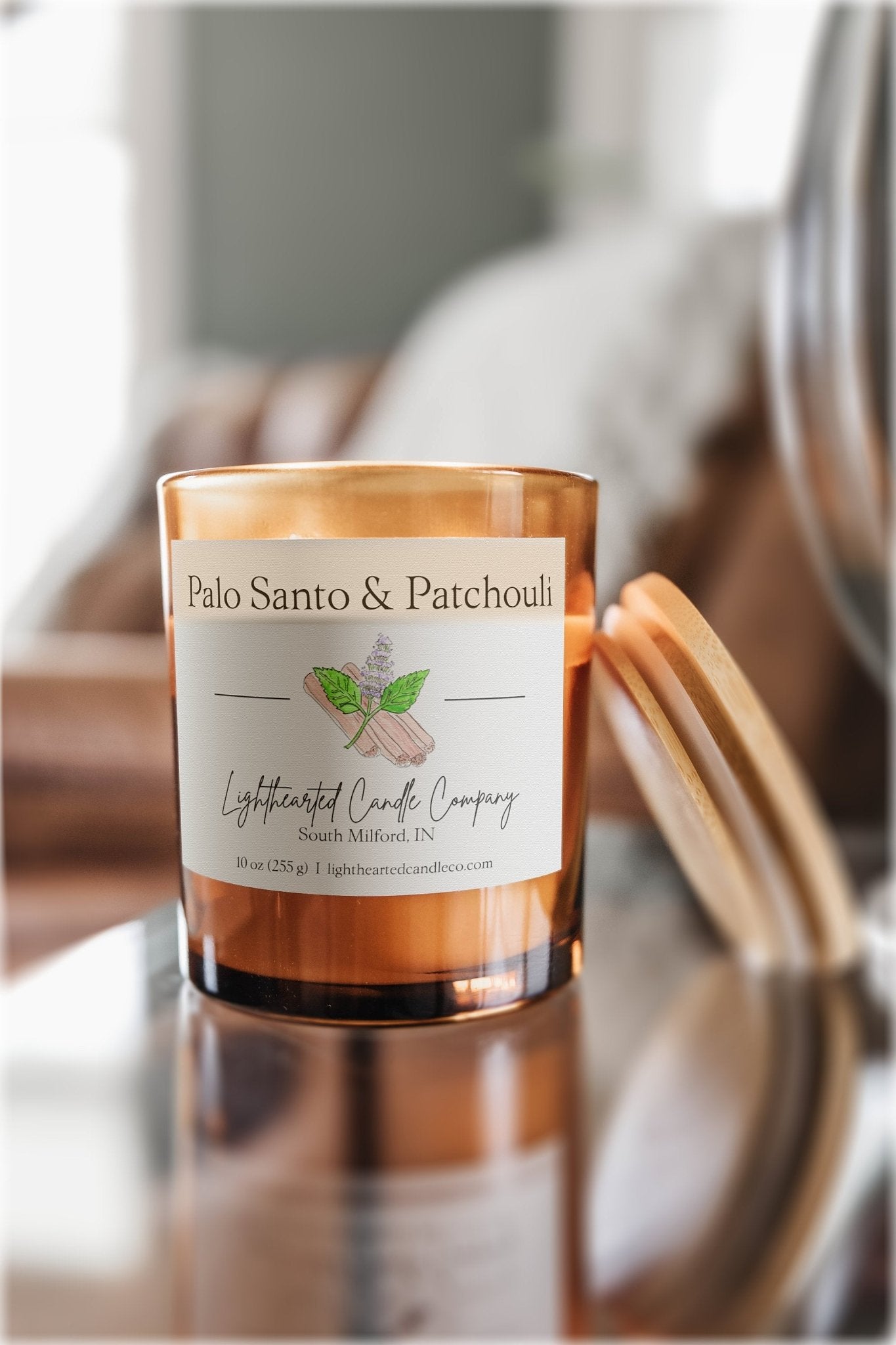 Palo Santo & Patchouli Candle