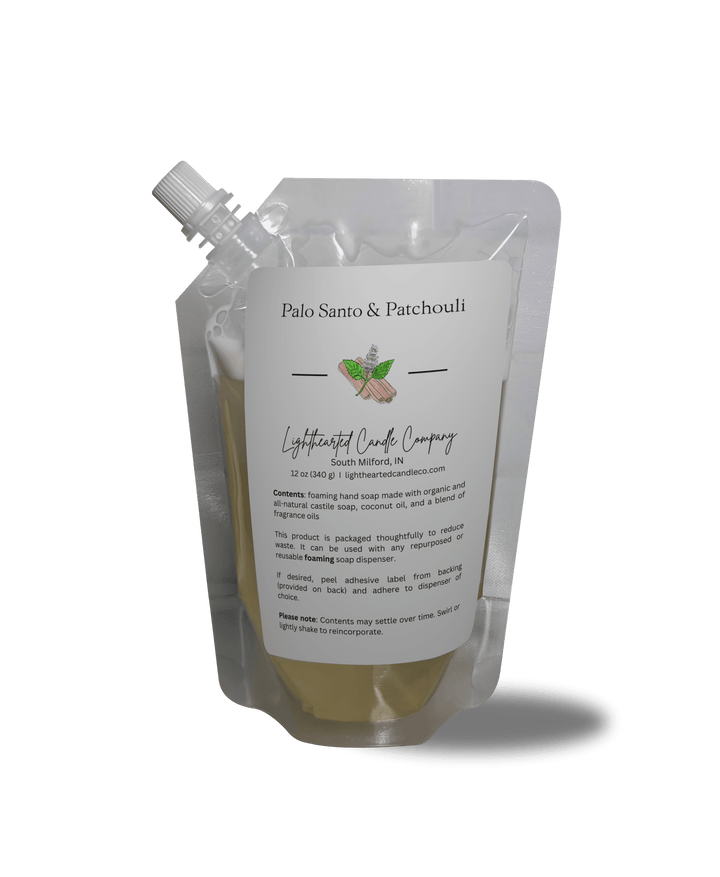 Palo Santo & Patchouli Soap (Refill)