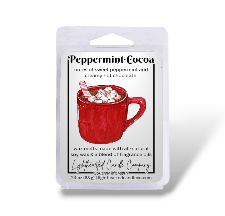 Peppermint Cocoa Wax Melt