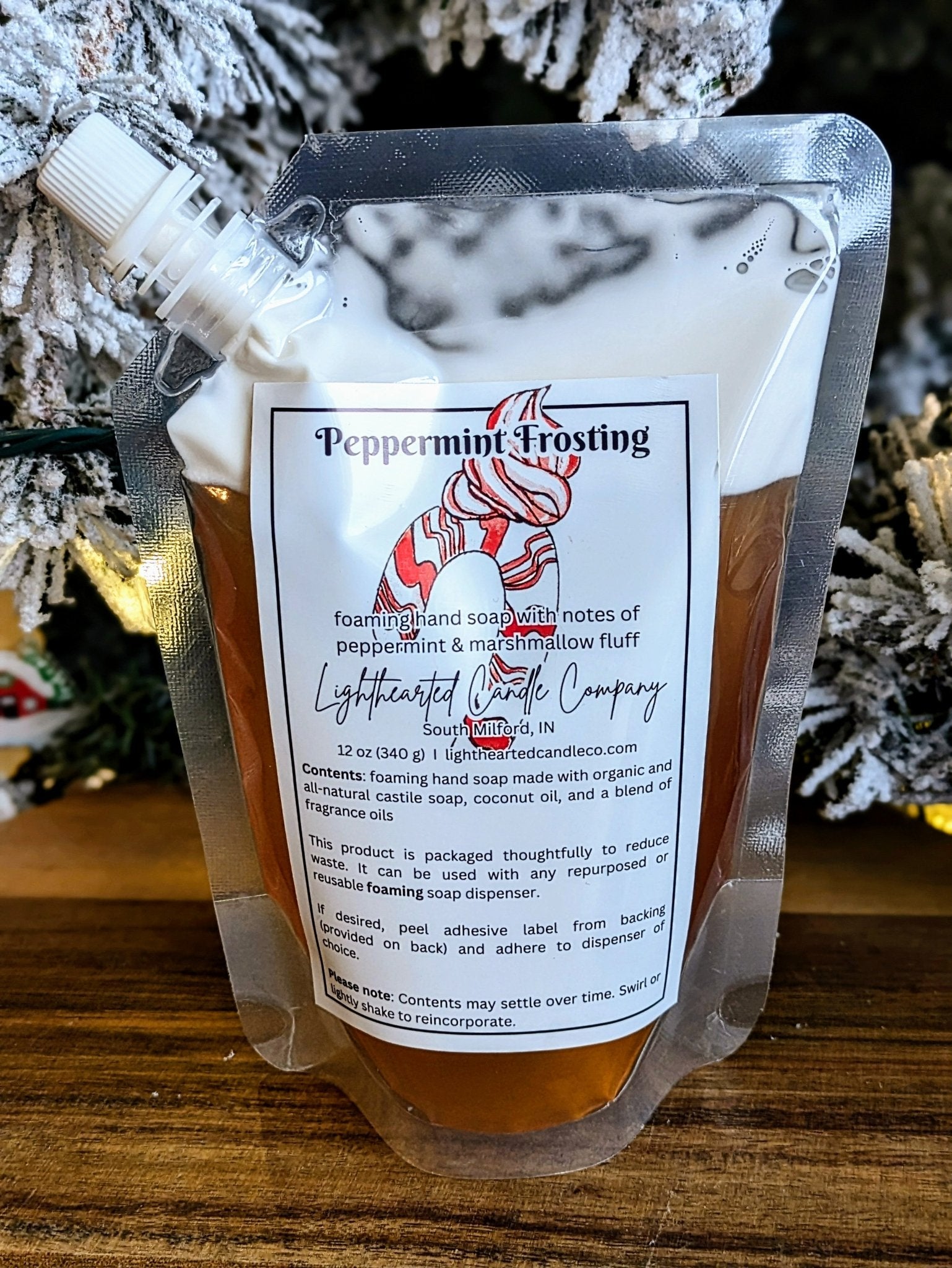 Peppermint Frosting Soap- Bagged