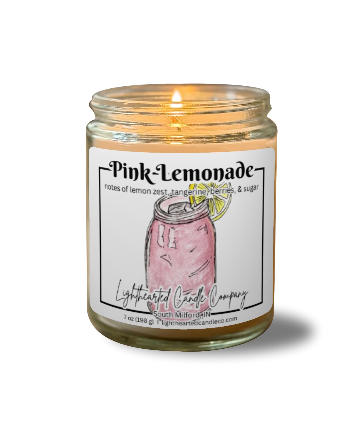 Pink Lemonade Candle
