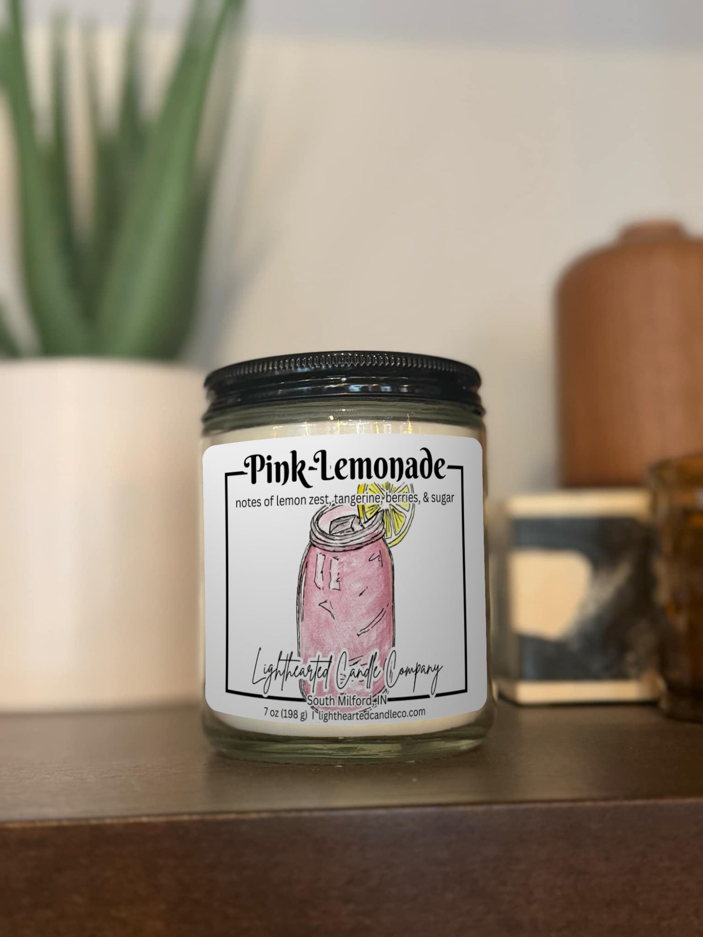 Pink Lemonade Candle