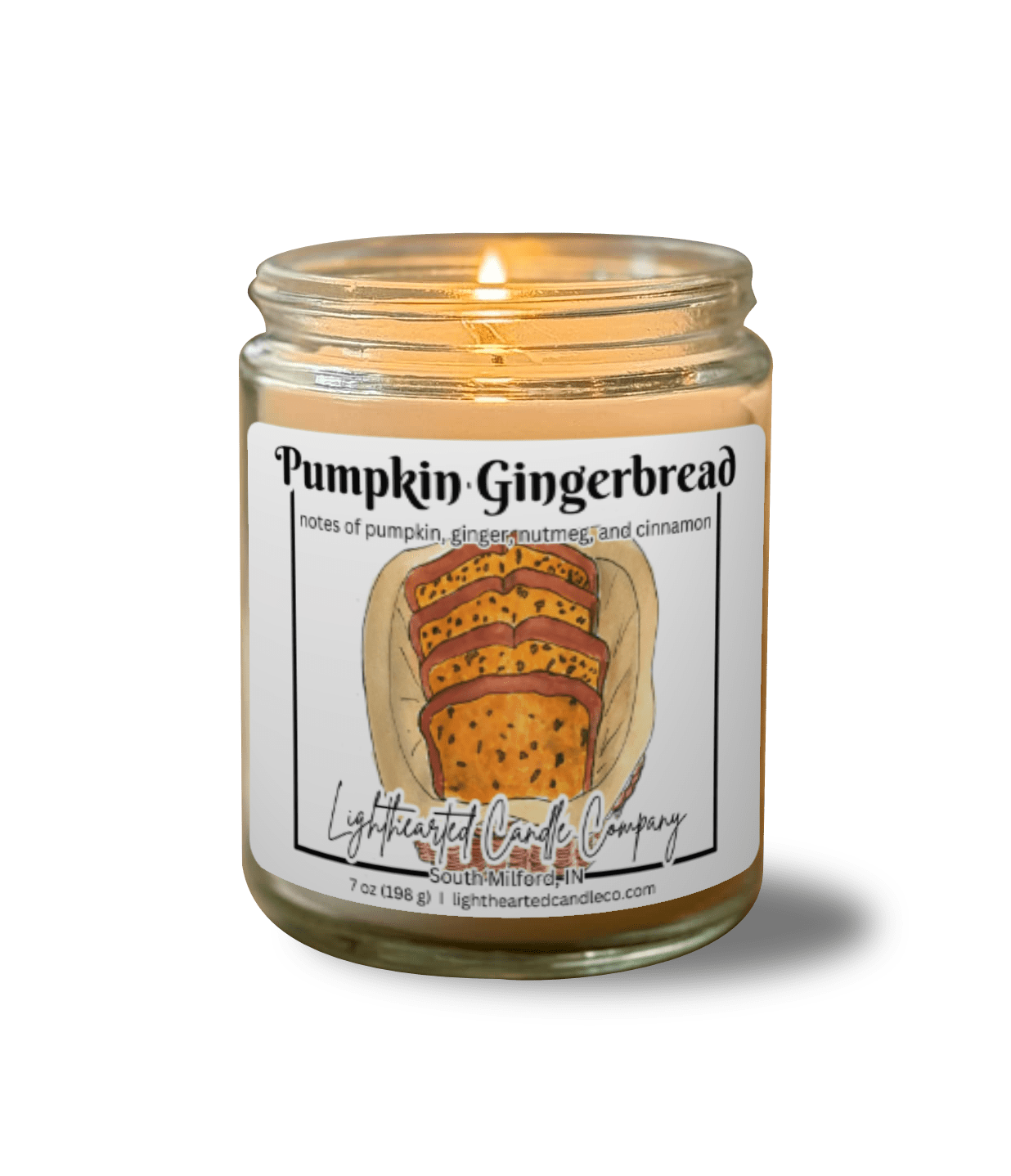 Pumpkin Gingerbread Candle